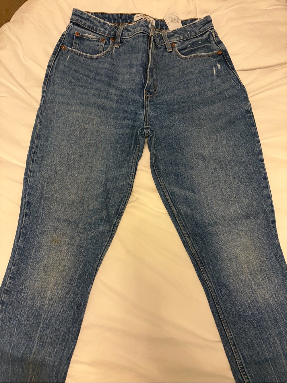 Abercrombie & Fitch Curve Love Skinny High Rise Jeans